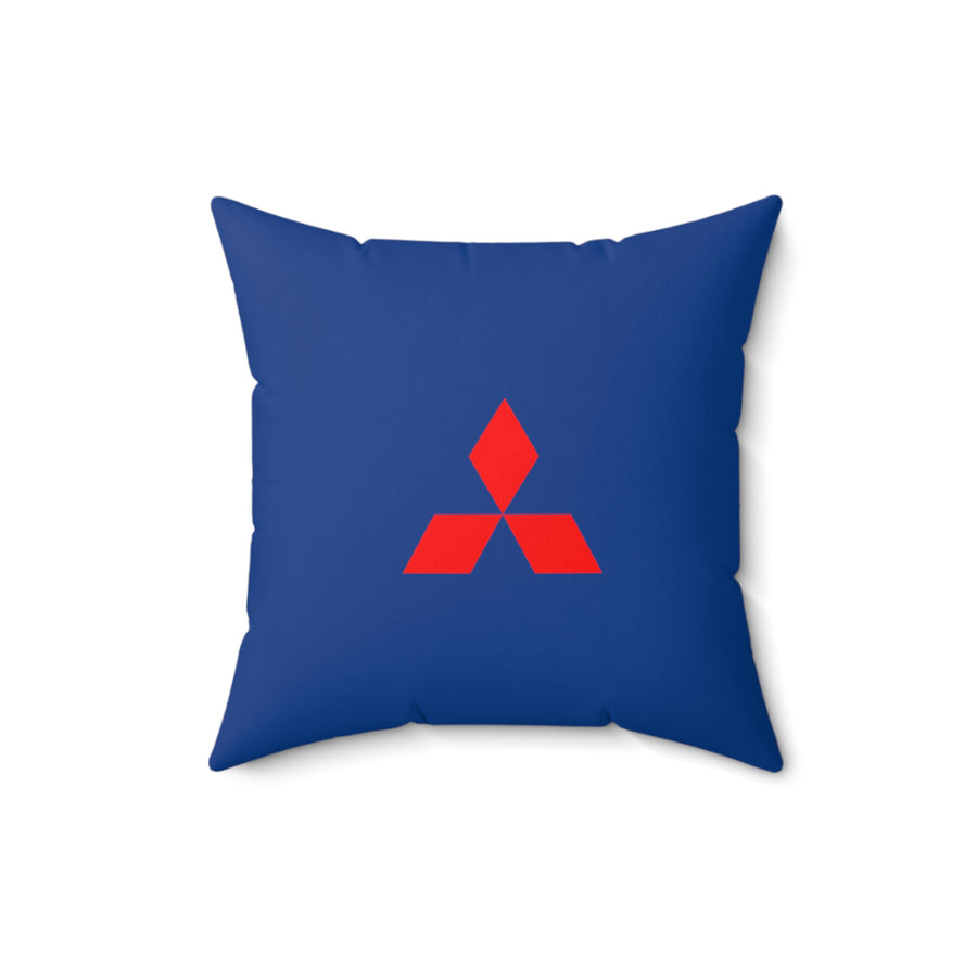 Dark Blue Mitsubishi Spun Polyester Square Pillow™