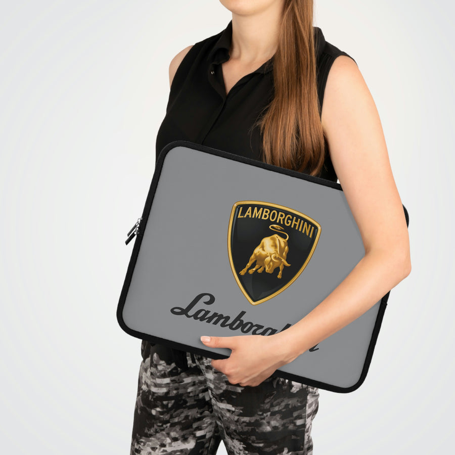 Grey Lamborghini Laptop Sleeve™