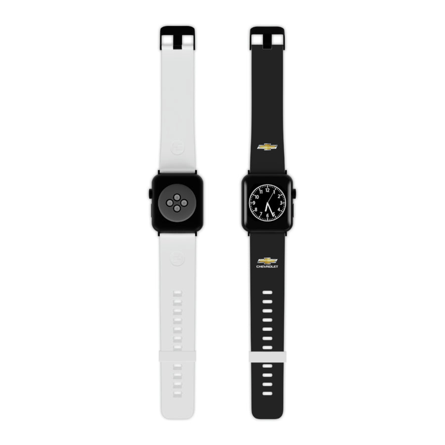 Black Chevrolet Watch Band for Apple Watch™