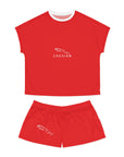 Women's Red Jaguar Short Pajama Set™