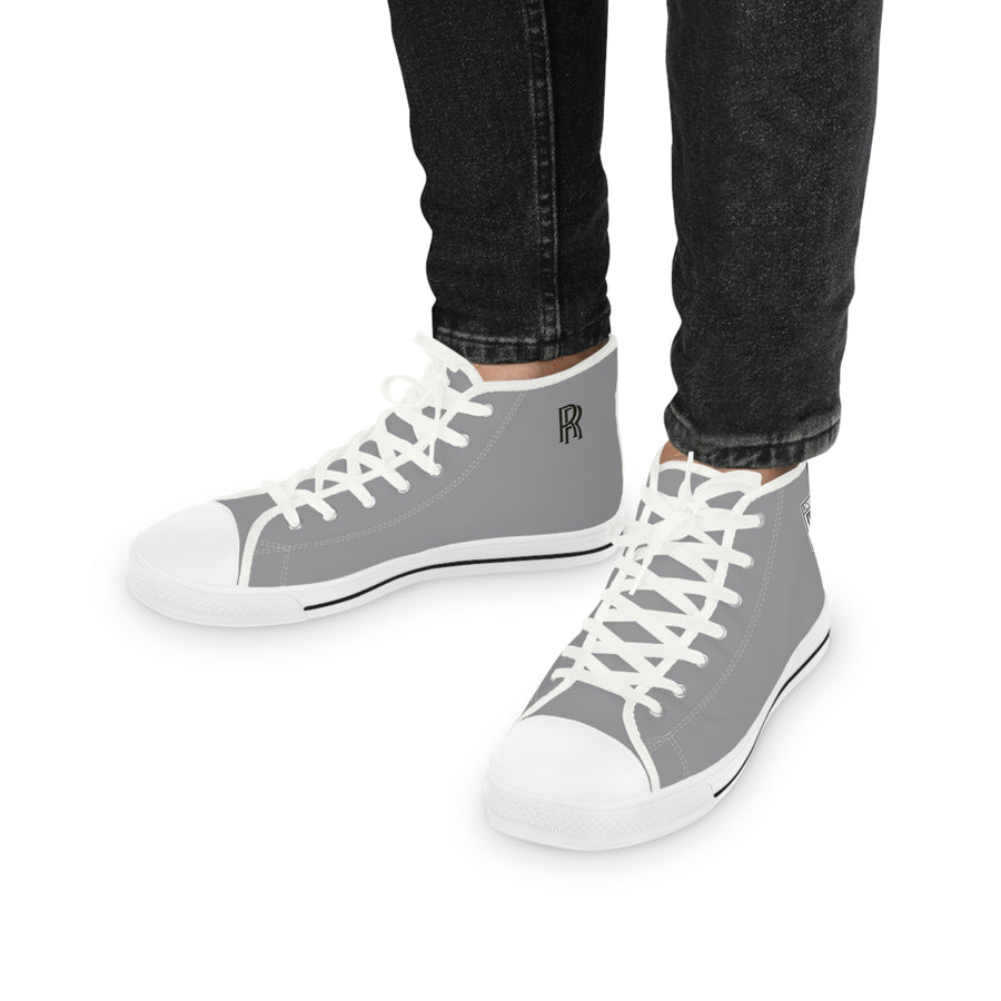 Men's Grey Rolls Royce High Top Sneakers™