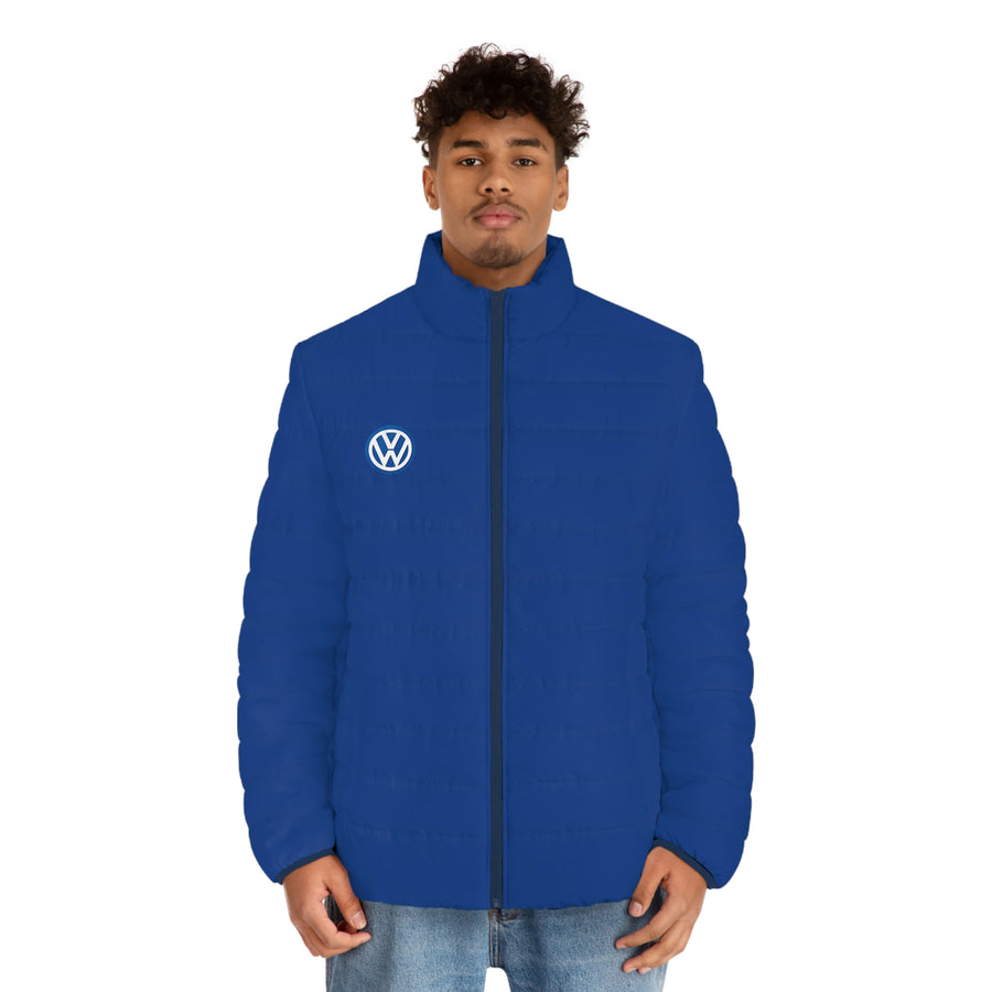 Men's Blue Volkswagen Puffer Jacket™