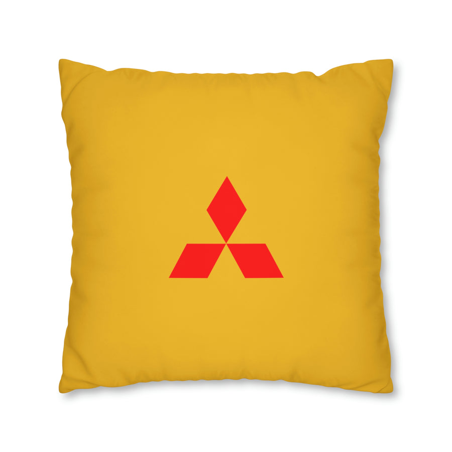 Yellow Mitsubishi Spun Polyester pillowcase™