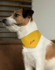 Yellow Mitsubishi Pet Bandana Collar™