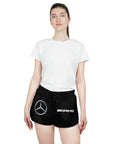 Women's Black Mercedes Relaxed Shorts™