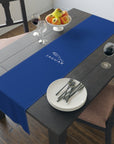 Dark Blue Jaguar Table Runner (Cotton, Poly)™