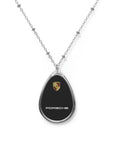 Black Oval Porsche Necklace™