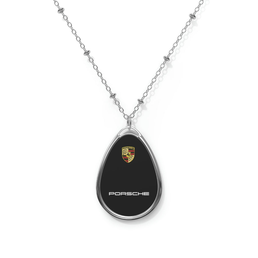 Black Oval Porsche Necklace™