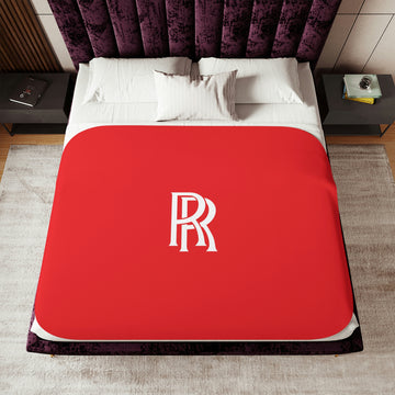 Red Rolls Royce Sherpa Blanket™