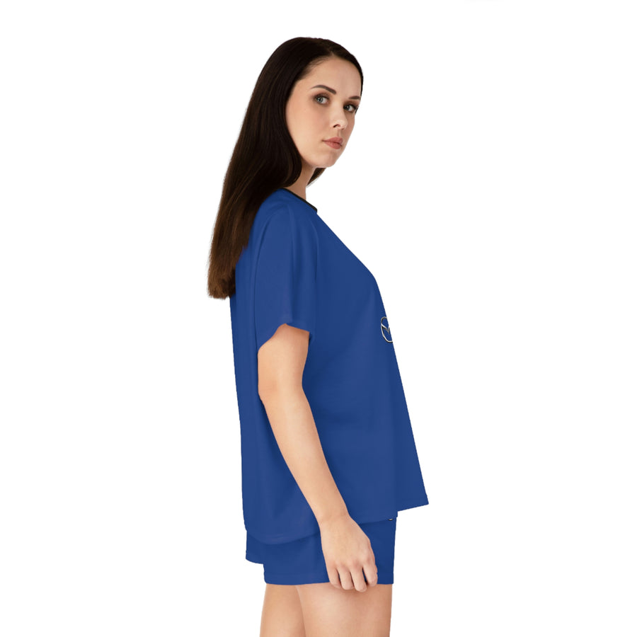 Women's Dark Blue Mazda Short Pajama Set™