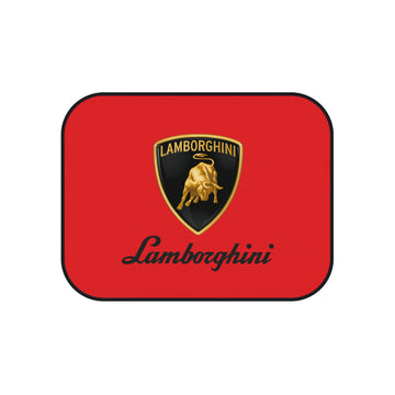 Red Lamborghini Car Mats (2x Rear)™