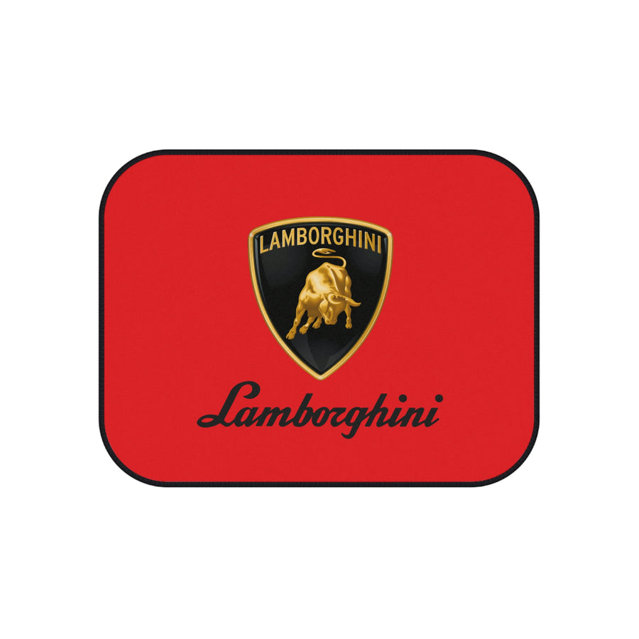 Red Lamborghini Car Mats (2x Rear)™