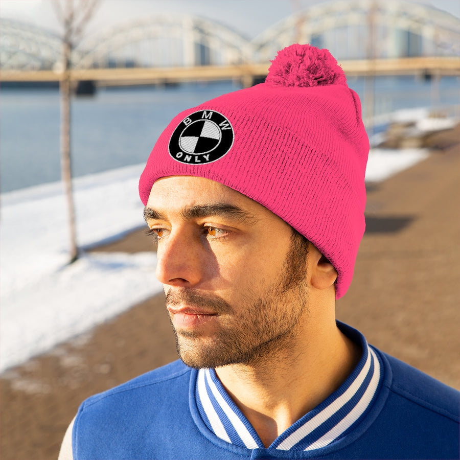 Unisex Pom Pom BMW Beanie™