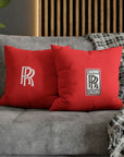 Red Rolls Royce Spun Polyester pillowcase™