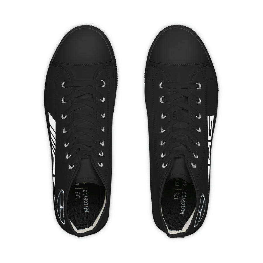 Men's Black Mercedes High Top Sneakers™