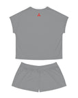 Women's Grey Mitsubishi Short Pajama Set™