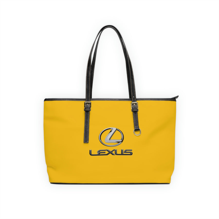 Yellow Lexus Leather Shoulder Bag™