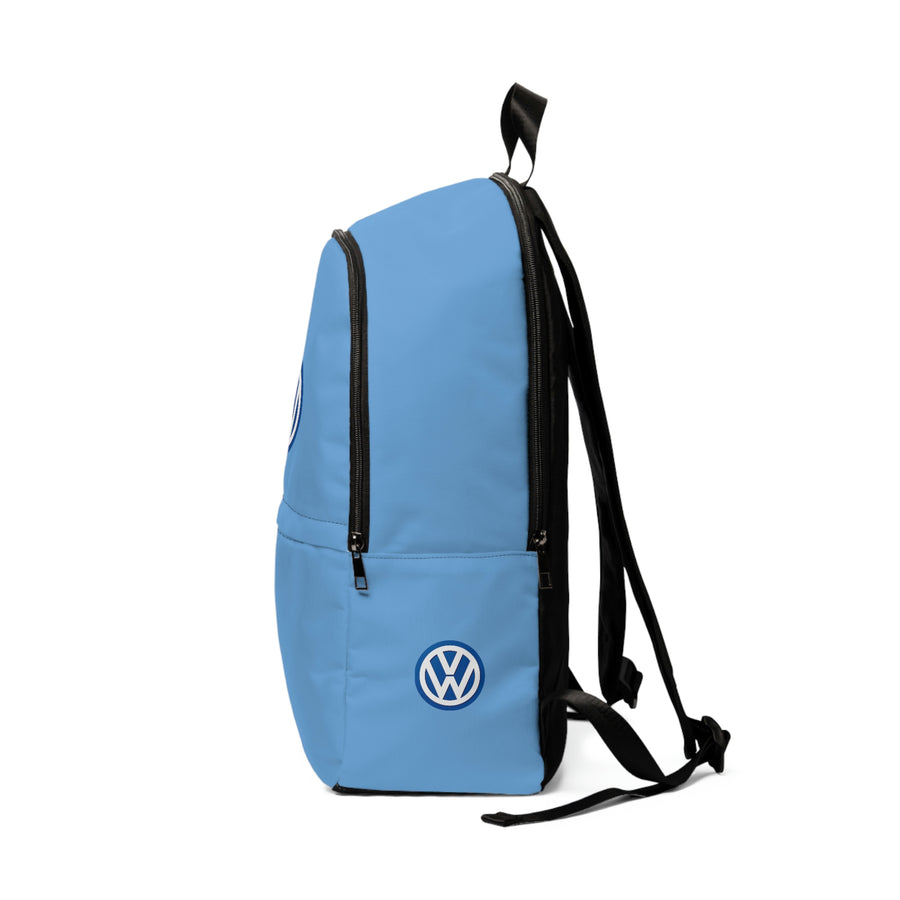 Unisex Light Blue Volkswagen Fabric Backpack™