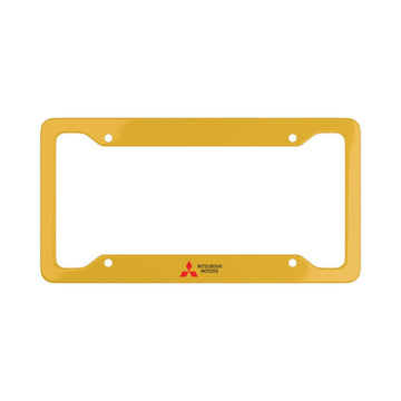 Yellow Mitsubishi License Plate Frame™