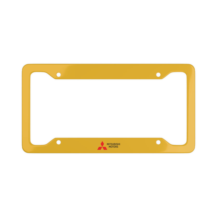 Yellow Mitsubishi License Plate Frame™