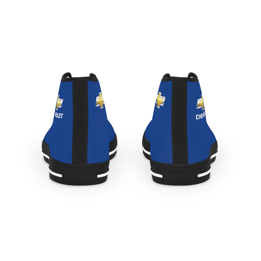 Men's Dark Blue Chevrolet High Top Sneakers™