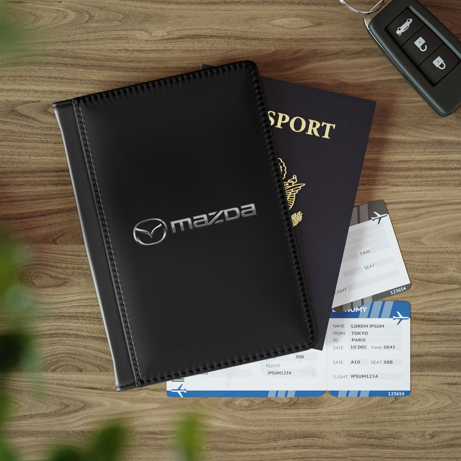 Black Mazda Passport Cover™