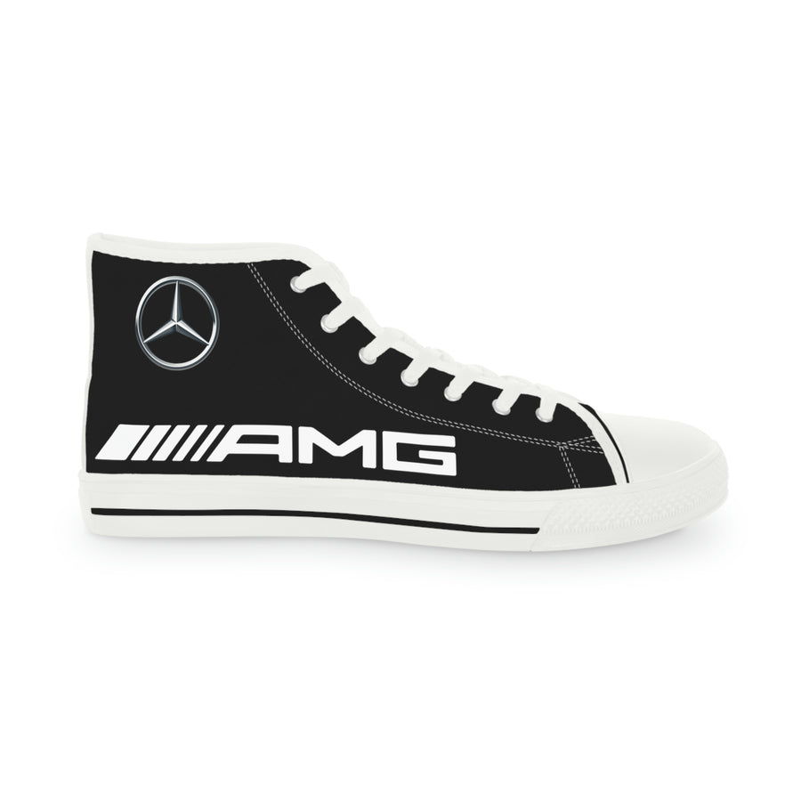 Men's Black Mercedes High Top Sneakers™