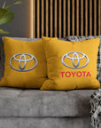 Yellow Toyota Spun Polyester pillowcase™