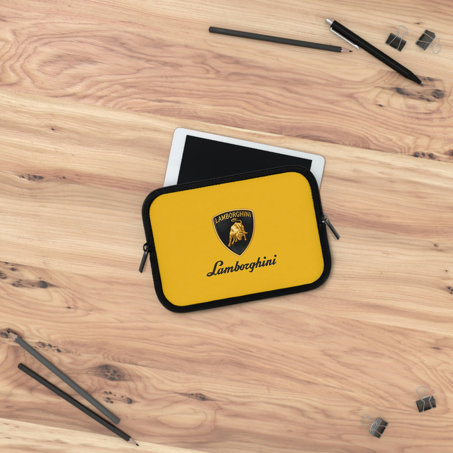 Yellow Lamborghini Laptop Sleeve™