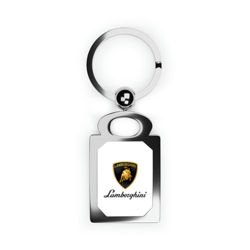 Lamborghini Rectangle Photo Keyring™