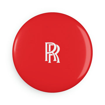 Red Rolls Royce Button Magnet, Round (10 pcs)™