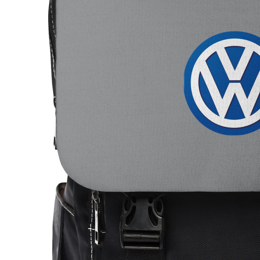 Unisex Grey Volkswagen Casual Shoulder Backpack™
