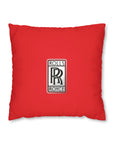 Red Rolls Royce Spun Polyester pillowcase™