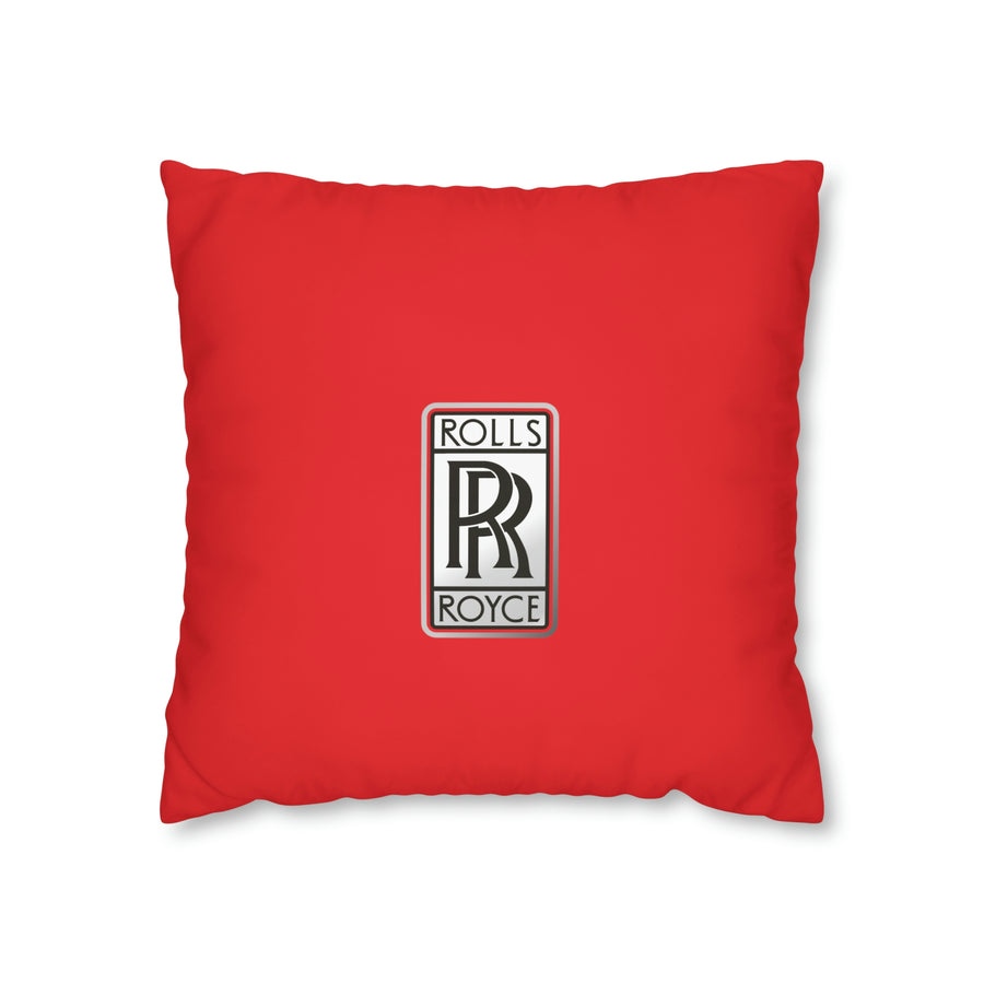 Red Rolls Royce Spun Polyester pillowcase™