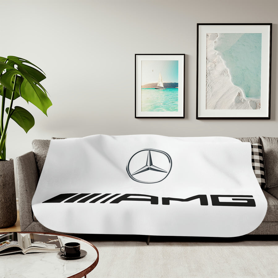 Mercedes Sherpa Blanket, Two Colors™