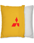 Yellow Mitsubishi Spun Polyester pillowcase™