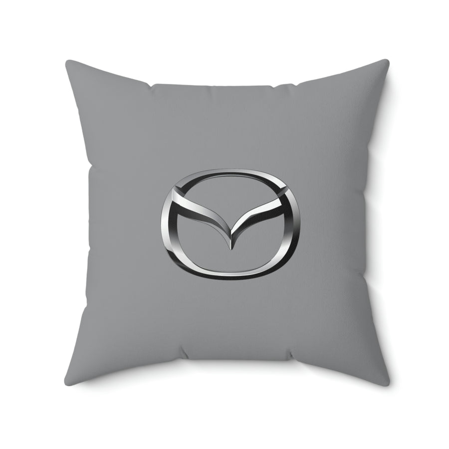 Grey Mazda Spun Polyester Square Pillow™