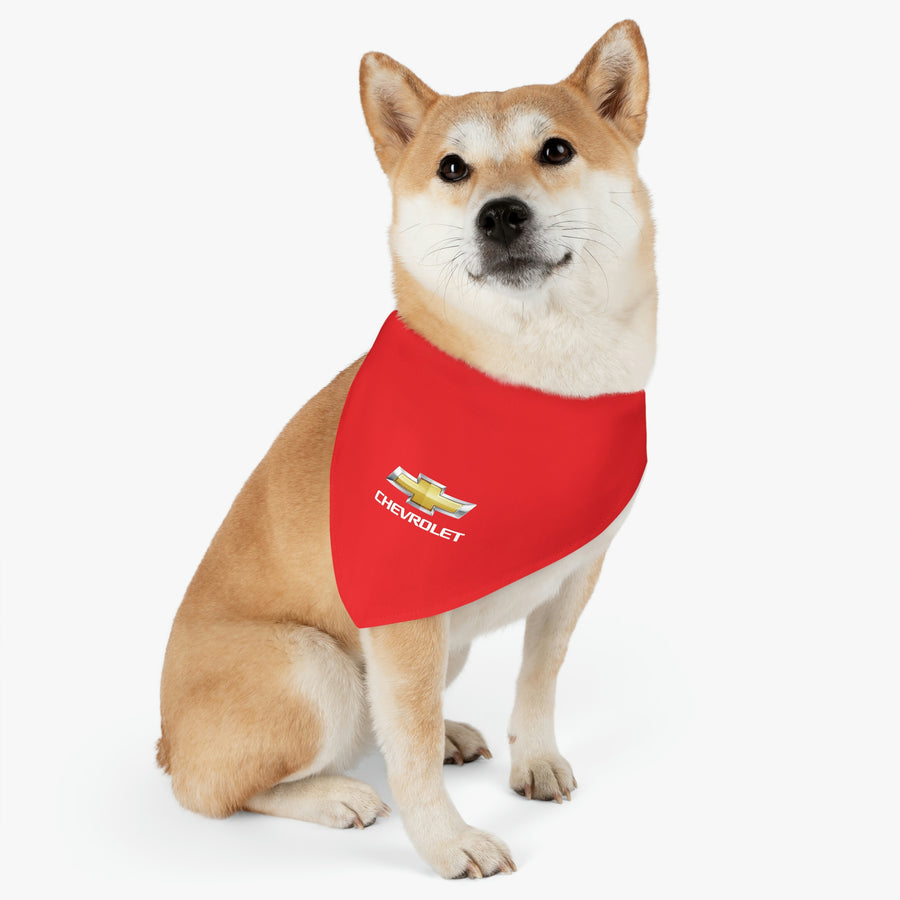 Red Chevrolet Pet Bandana Collar™