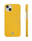 Yellow Volkswagen Snap Cases™