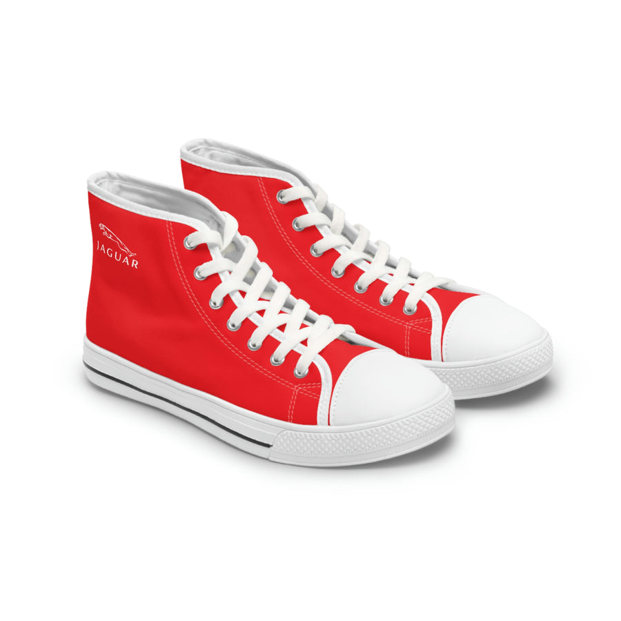 Women's Red Jaguar High Top Sneakers™