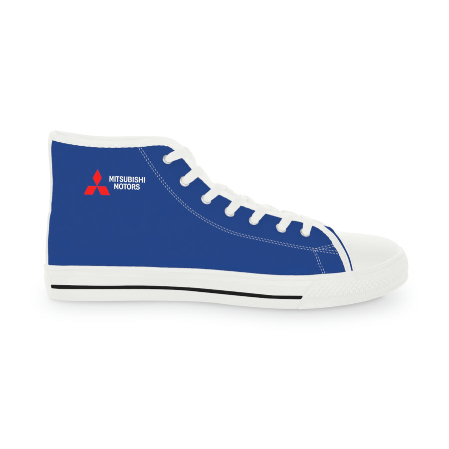 Men's Dark Blue Mitsubishi High Top Sneakers™