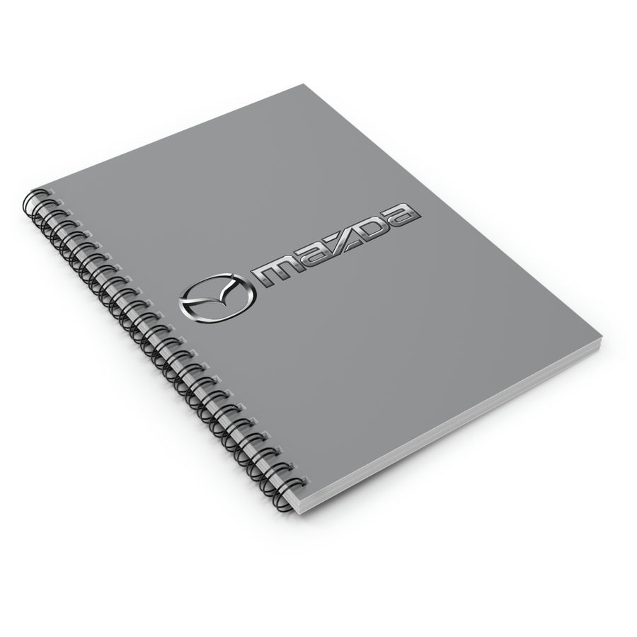 Grey Mazda Spiral Notebook - Ruled Line™