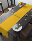 Yellow Mazda Table Runner (Cotton, Poly)™