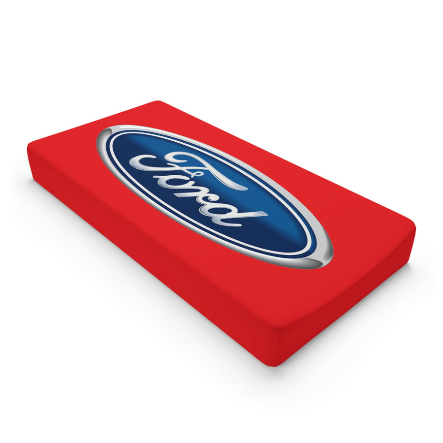 Red Ford Baby Changing Pad Cover™