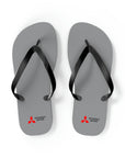 Unisex Grey Mitsubishi Flip Flops™