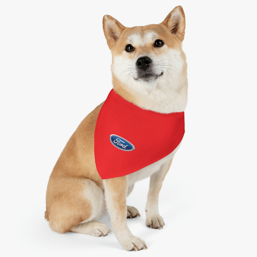 Red Ford Pet Bandana Collar™