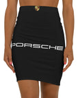 Women's Black Porsche Mini Skirt™