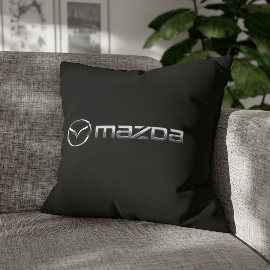 Black Mazda Spun Polyester pillowcase™