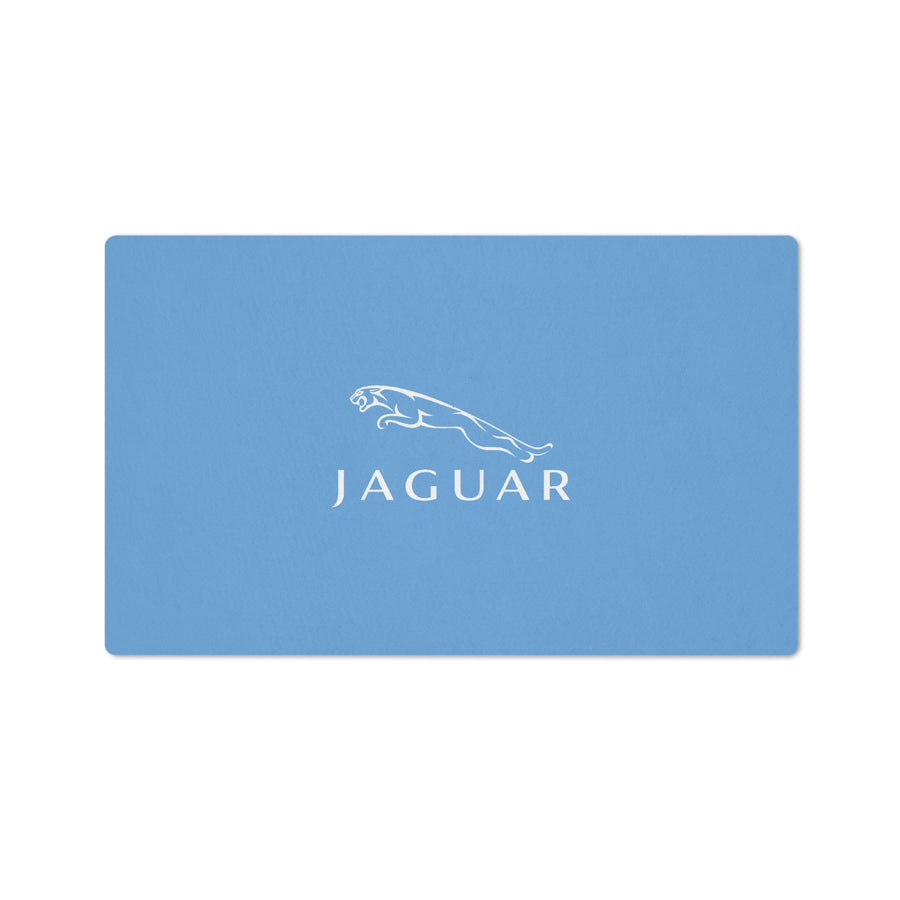 Light Blue Jaguar Floor Mat™