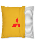 Yellow Mitsubishi Spun Polyester pillowcase™